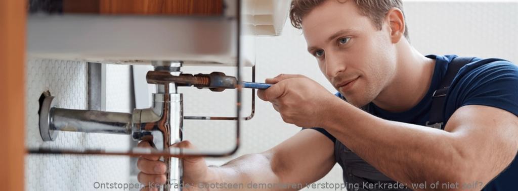 Gootsteen demonteren verstopping Kerkrade: wel of niet zelf?