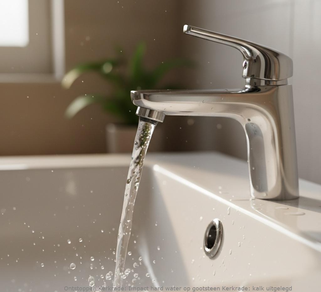 Impact hard water op gootsteen Kerkrade: kalk uitgelegd