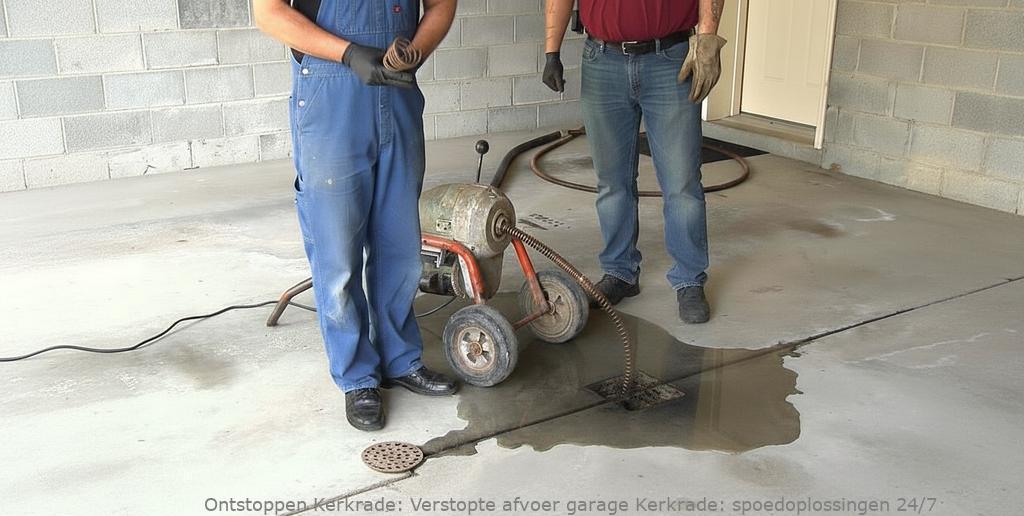 Verstopte afvoer garage Kerkrade: spoedoplossingen 24/7