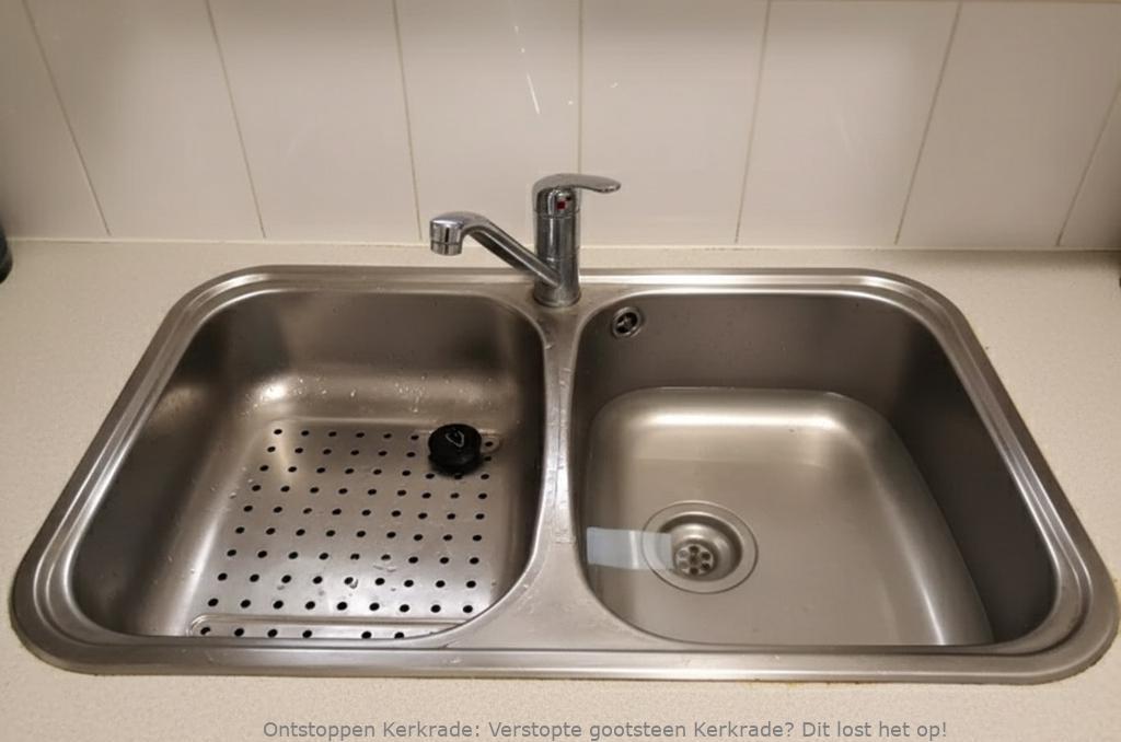 Verstopte gootsteen Kerkrade? Dit lost het op!