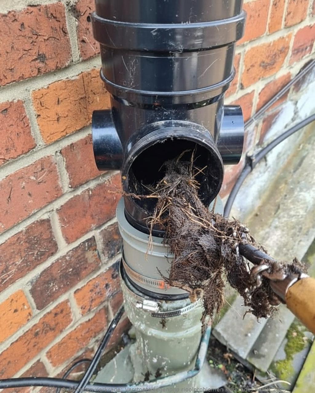 Verstopte regenpijp rioolproblemen Kerkrade: herfst 2025