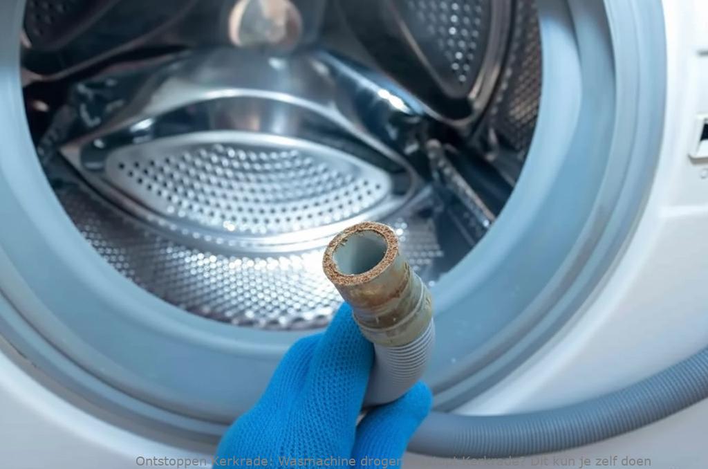 Wasmachine droger verstopt Kerkrade? Dit kun je zelf doen